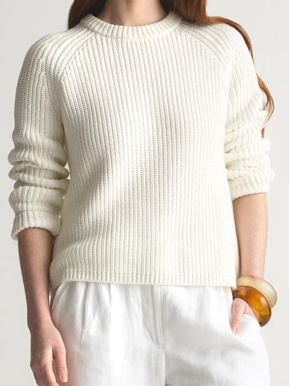 Quince 100% Organic Cotton Fisherman Crew